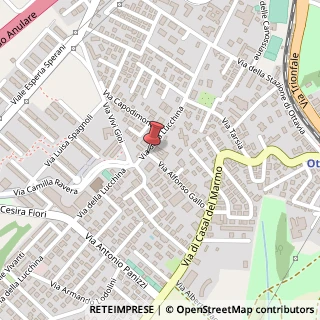 Mappa Via della Lucchina, 41, 00135 Roma, Roma (Lazio)