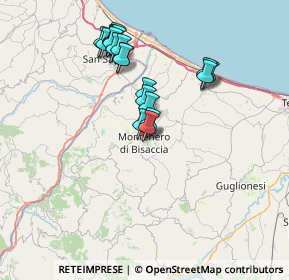 Mappa Via Frentana, 86036 Montenero di Bisaccia CB, Italia (7.1105)