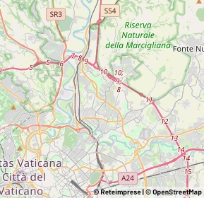 Mappa 00139 Roma RM, Italia (4.761)