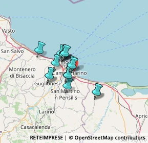 Mappa Mare degli, 86042 Campomarino CB, Italia (9.05059)
