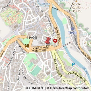 Mappa Viale Trieste, 111, 00019 Tivoli, Roma (Lazio)