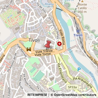 Mappa Viale Trieste, 95-97, 00019 Tivoli, Roma (Lazio)