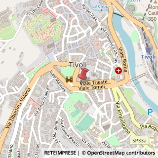 Mappa Viale Trieste, 37/A, 00019 Tivoli, Roma (Lazio)