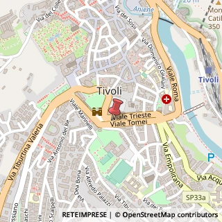 Mappa Via G. B. Brunello, 4, 00019 Tivoli, Roma (Lazio)