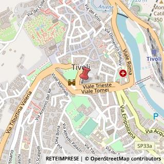 Mappa Viale Trieste, 37A, 00019 Tivoli, Roma (Lazio)