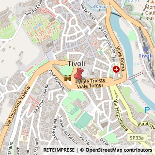 Mappa Viale Trieste, 16, 00019 Tivoli, Roma (Lazio)