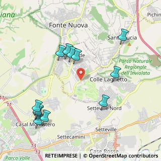 Mappa Guidonia Montecelio, 00012 Colleverde II RM, Italia (2.4475)