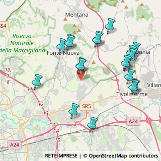 Mappa Via Marco Terenzio Varrone, 00012 Laghetto RM, Italia (4.63947)