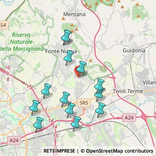 Mappa Via Marco Terenzio Varrone, 00012 Laghetto RM, Italia (4.36231)