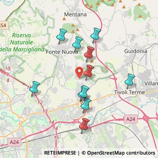 Mappa Via Marco Terenzio Varrone, 00012 Laghetto RM, Italia (3.82)