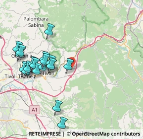 Mappa 00024 Castel Madama RM, Italia (9.0865)