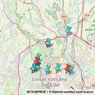 Mappa Via Varco Sabino, 00189 Roma RM, Italia (4.72846)