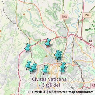 Mappa Via Varco Sabino, 00189 Roma RM, Italia (4.33091)