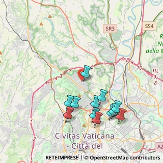Mappa Via Varco Sabino, 00189 Roma RM, Italia (4.33167)