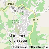 Kartta Montenero di Bisaccia