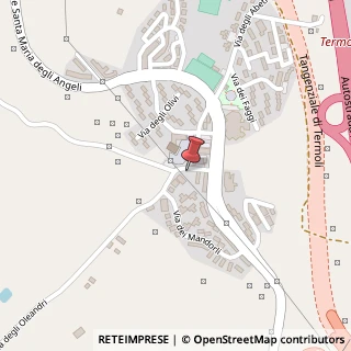 Mappa Via degli Oleandri, 5, 86039 Termoli, Campobasso (Molise)
