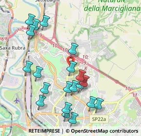 Mappa Via Elsa de Giorgi, 00139 Roma RM, Italia (2.316)