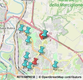 Mappa Via Elsa de Giorgi, 00139 Roma RM, Italia (2.07)