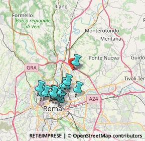 Mappa Via Elsa de Giorgi, 00139 Roma RM, Italia (7.396)