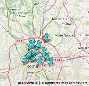 Mappa Via Elsa de Giorgi, 00139 Roma RM, Italia (7.175)