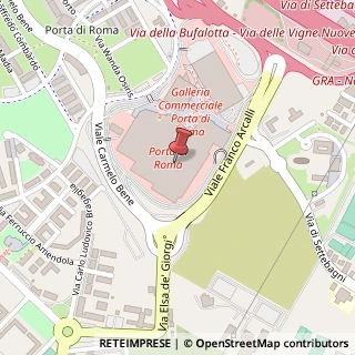 Mappa Via Alberto Lionello, 22, 00138 Roma, Roma (Lazio)