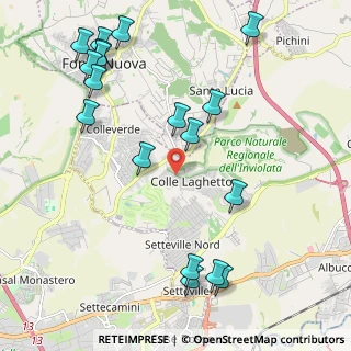 Mappa Guidonia Montecelio, 00012 Laghetto RM, Italia (2.72444)