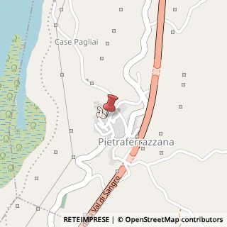 Mappa Via S. Sebastiano, 2, 66040 Pietraferrazzana, Chieti (Abruzzo)