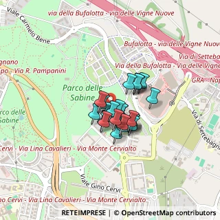 Mappa Via Giuseppe Amato, 00138 Roma RM, Italia (0.24615)