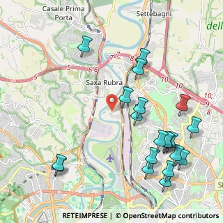 Mappa Via Sambuca Pistoiese, 00138 Roma RM, Italia (2.665)