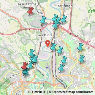 Mappa Via Sambuca Pistoiese, 00138 Roma RM, Italia (2.542)