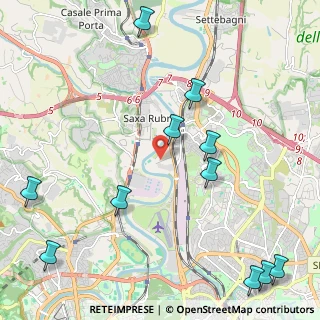 Mappa Via Sambuca Pistoiese, 00138 Roma RM, Italia (3.01909)