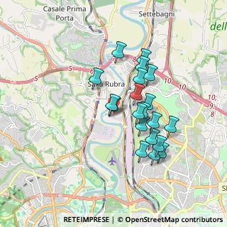 Mappa Via Sambuca Pistoiese, 00138 Roma RM, Italia (1.6075)