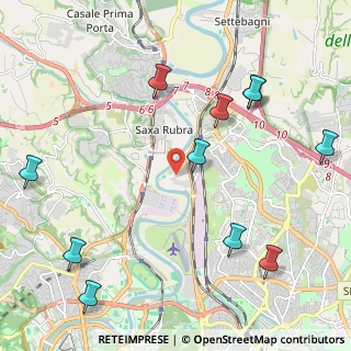 Mappa Via Sambuca Pistoiese, 00138 Roma RM, Italia (2.81818)