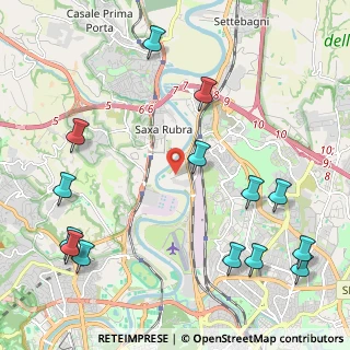 Mappa Via Sambuca Pistoiese, 00138 Roma RM, Italia (2.97)