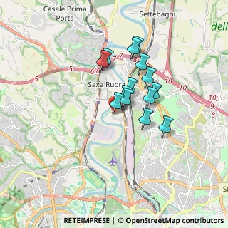 Mappa Via Sambuca Pistoiese, 00138 Roma RM, Italia (1.37286)