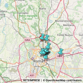 Mappa Via Sambuca Pistoiese, 00138 Roma RM, Italia (5.83167)
