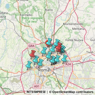Mappa Via Sambuca Pistoiese, 00138 Roma RM, Italia (5.95368)