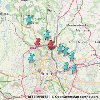 Mappa Via Sambuca Pistoiese, 00138 Roma RM, Italia (6.32)