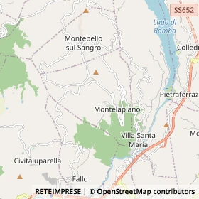 Mappa Montelapiano
