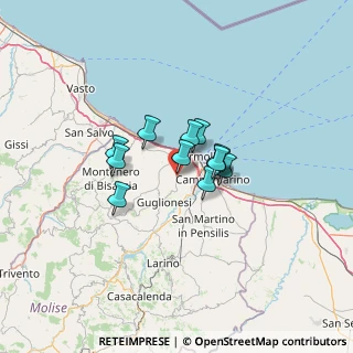 Mappa Via Martiri della Resistenza, 86030 San Giacomo degli Schiavoni CB, Italia (8.40917)
