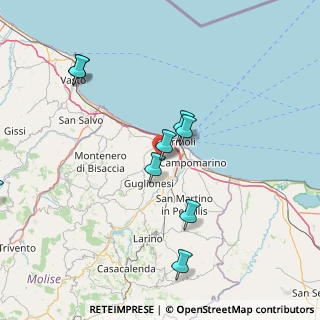 Mappa Via Martiri della Resistenza, 86030 San Giacomo degli Schiavoni CB, Italia (27.78385)