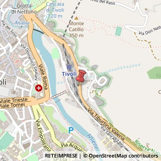 Mappa Via Valeria, 35, 00019 Tivoli, Roma (Lazio)