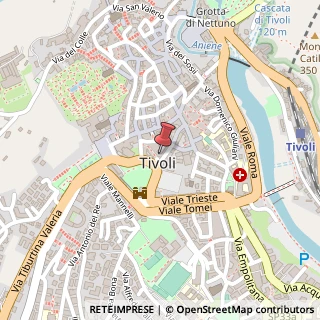 Mappa Vicolo Santa Croce, 19, 00019 Tivoli, Roma (Lazio)