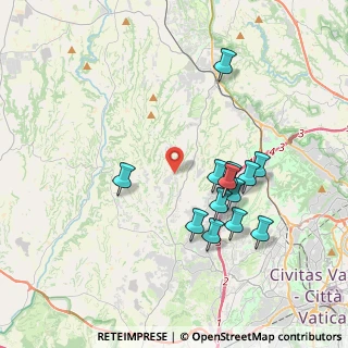Mappa Via Casorzo, 00123 Roma RM, Italia (3.83692)