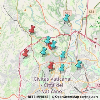 Mappa Via Fonte dell'Amore, 00189 Roma RM, Italia (3.61636)