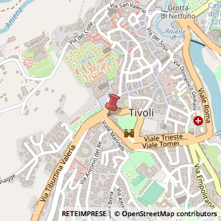 Mappa Piazza Giuseppe Garibaldi, 13, 00019 Tivoli, Roma (Lazio)