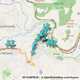 Mappa Piazza Giuseppe Garibaldi, 00019 Tivoli RM, Italia (0.6155)