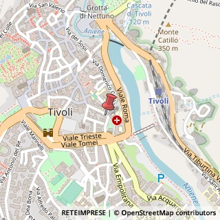 Mappa Via Antonio Parrozzani, 2, 00019 Tivoli, Roma (Lazio)