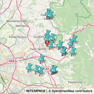 Mappa Via Federico Torre, 00010 Guidonia Montecelio RM, Italia (8.147)