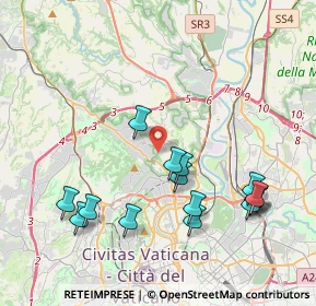 Mappa Via Manziana, 00189 Roma RM, Italia (4.48)